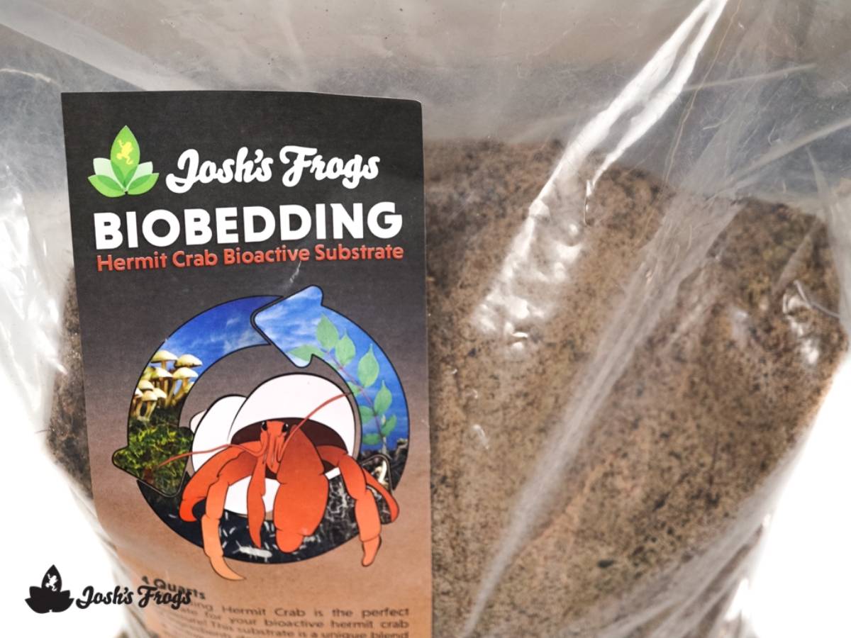 Josh's Frogs BioBedding HERMIT CRAB Bioactive Substrate (4 Quarts)