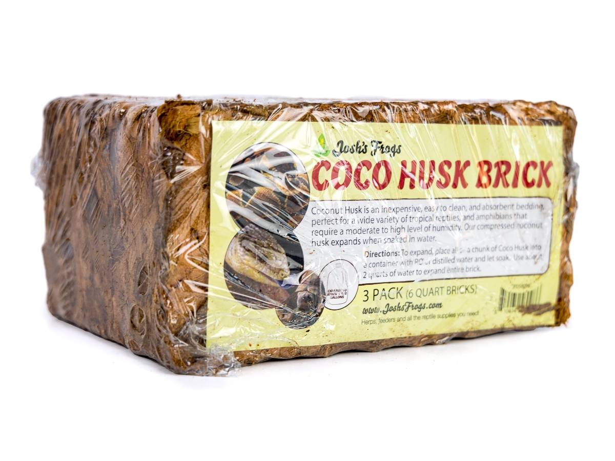 Josh's Frogs Coco Husk Brick (3 pack)
