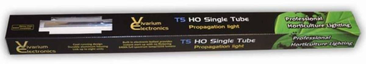 Vivarium Electronics T5 HO Single Bulb Light Strip (48 inch, 54 Watt)