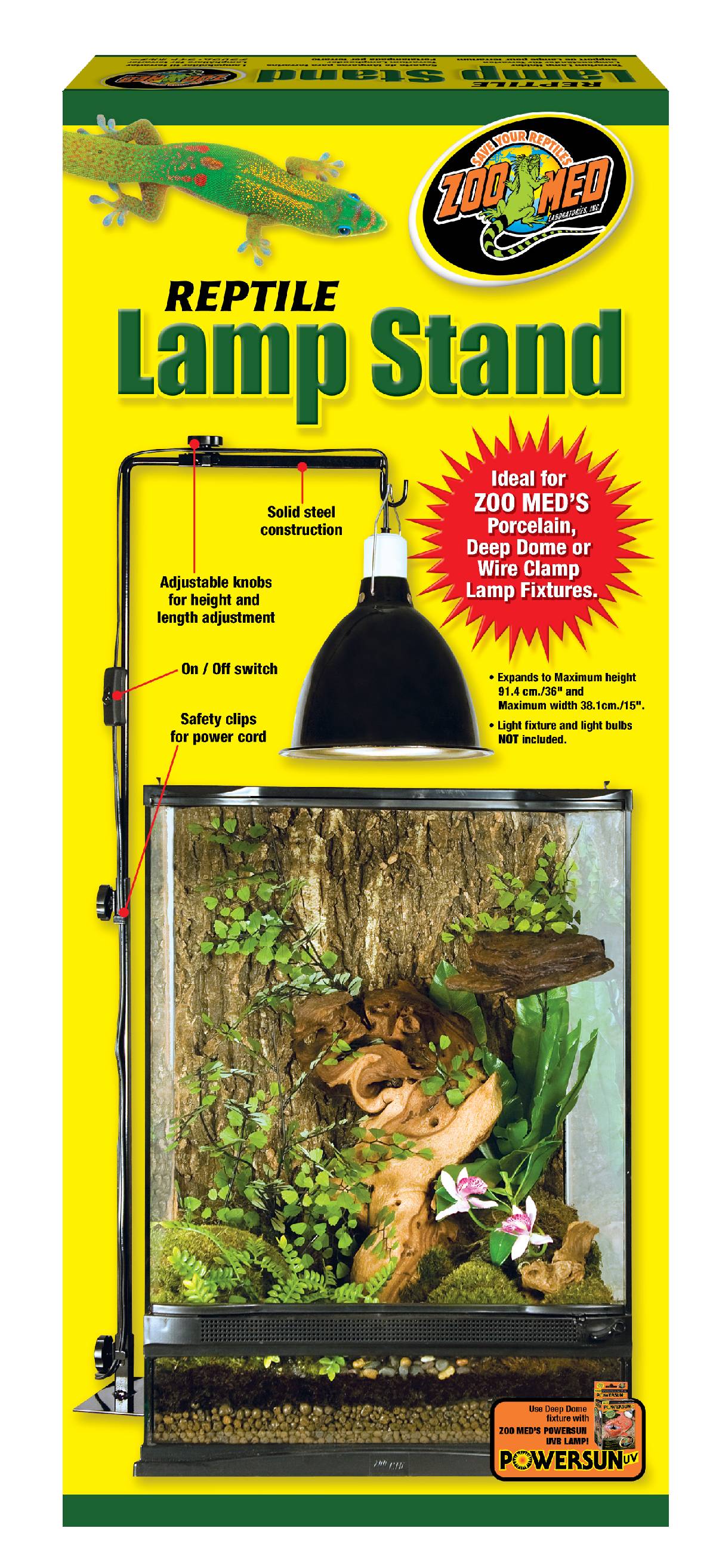 Zoo Med Reptile Lamp Stand (Large, 20-100 Gallon)
