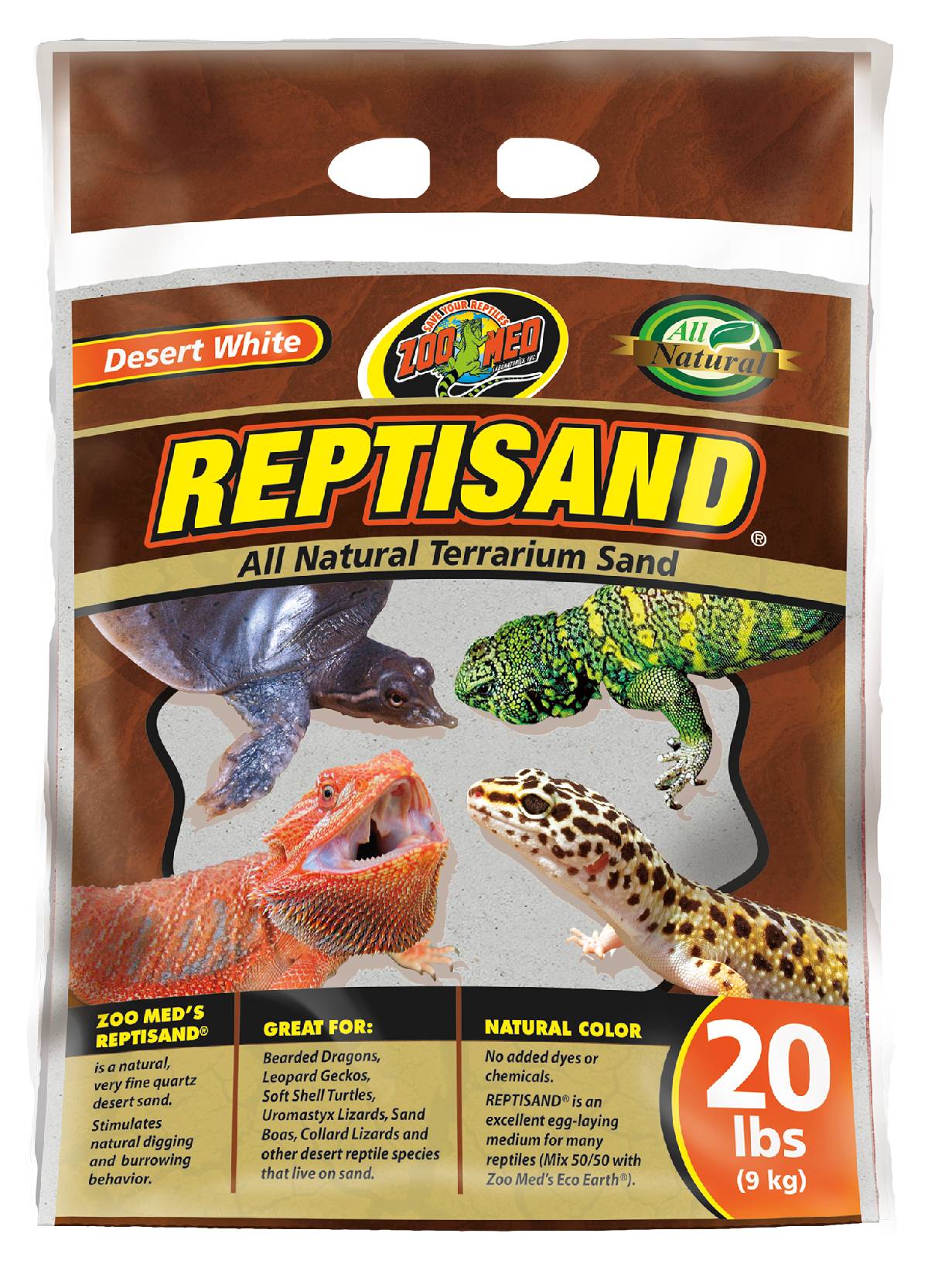 Zoo Med ReptiSand - Desert White (20 lbs)