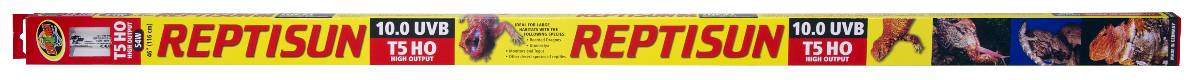 Zoo Med ReptiSun 10.0 UVB Fluorescent T5 HO Bulb (46", 54 Watt)