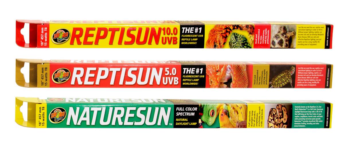 Zoo Med T8 ReptiSun 5.0 UVB Fluorescent Bulb (18", 15 Watt)