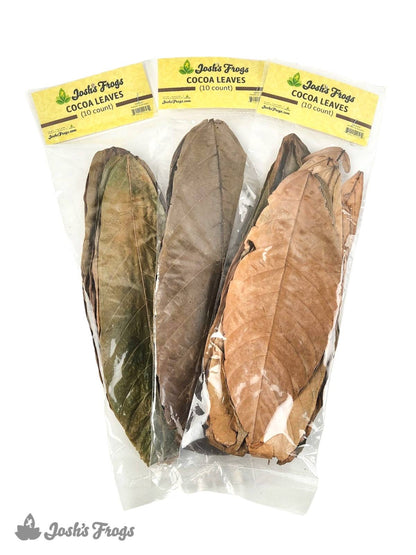 Josh's Frogs Dried Cocoa Leaf Litter (10 leaves)