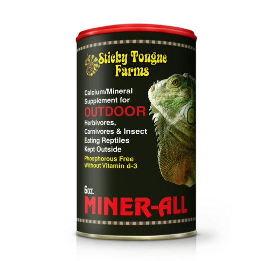 Sticky Tongue Farms Miner-All Outdoor without D3 (6 oz.)