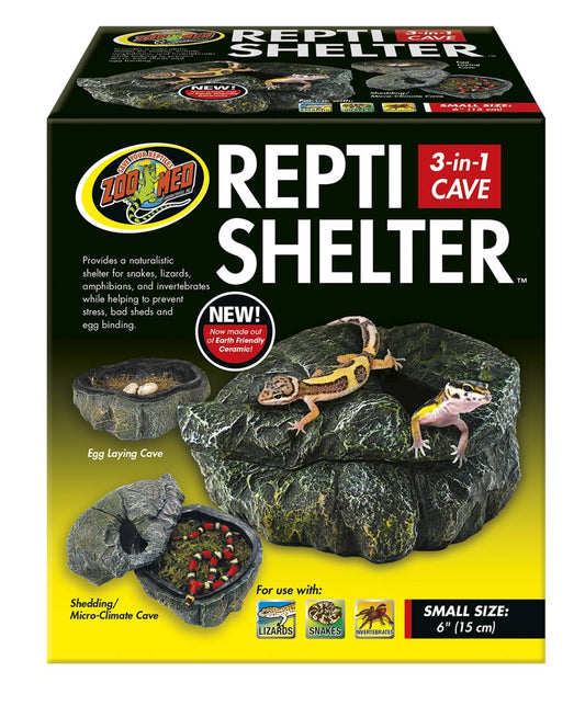 Zoo Med Repti Shelter 3-in-1 Cave (Small 6")