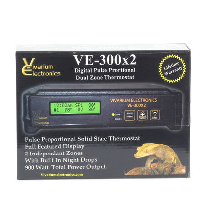 Vivarium Electronics VE-300X2 Thermostat (Reptile Basics)