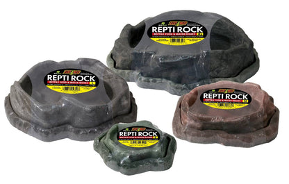 Zoo Med Repti Rock Combo Reptile Food & Water Dish (Medium)