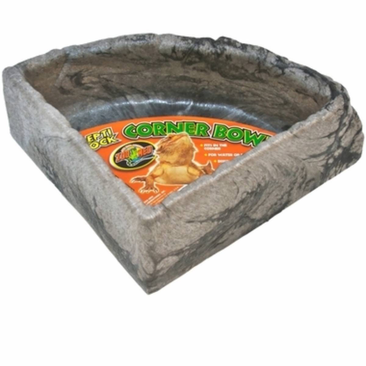 Zoo Med Repti Rock Corner Bowl (X-Large)