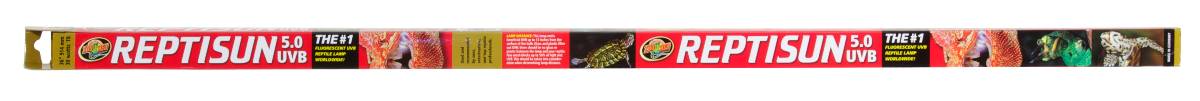 Zoo Med T8 ReptiSun 5.0 UVB Fluorescent Bulb (36", 25 Watt)