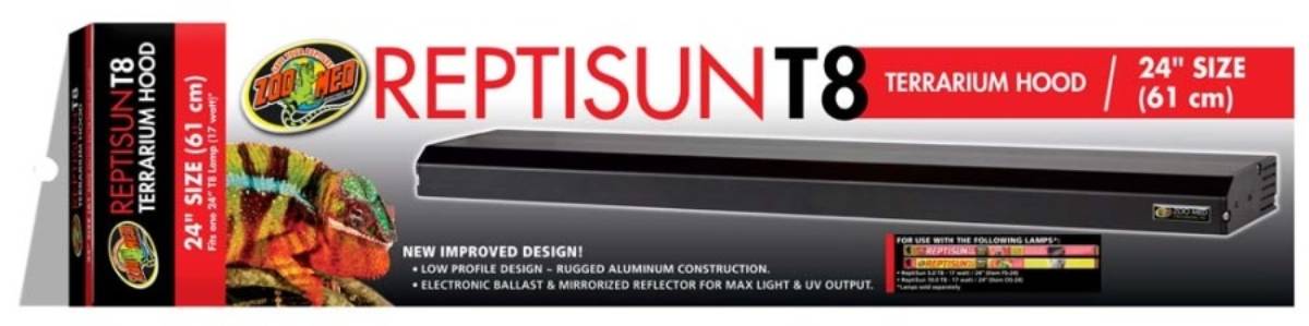 Zoo Med ReptiSun T8 Terrarium Hood (24 inch)
